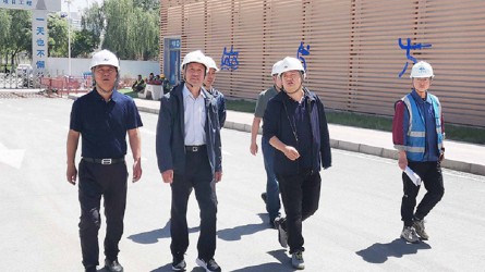 金宝慱亚洲体育集团纪委开展项目一线实地调研工作