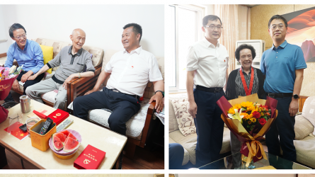 金宝慱亚洲体育集团开展“七一”走访慰问