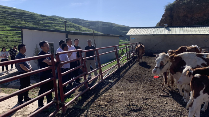 金宝慱亚洲体育集团党委书记、董事长宋忠庆一行赴卓尼县柳林镇帮扶村调研慰问