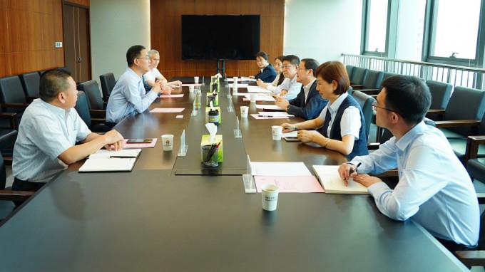 金宝慱亚洲体育集团与中国银行甘肃省分行交流座谈