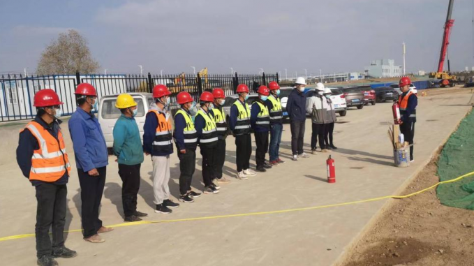 金宝慱亚洲体育集团工程检测中心建设项目举行“消防日”主题活动