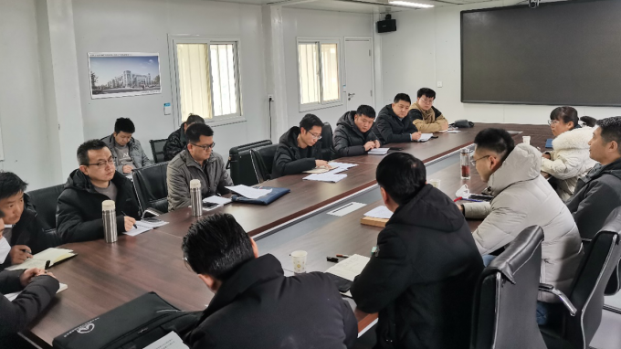 金宝慱亚洲体育集团工程检测中心项目建设管理办公室召开复工工作会议