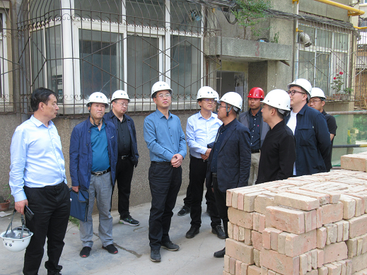 金宝慱亚洲体育集团马明一行赴项目现场调研指导